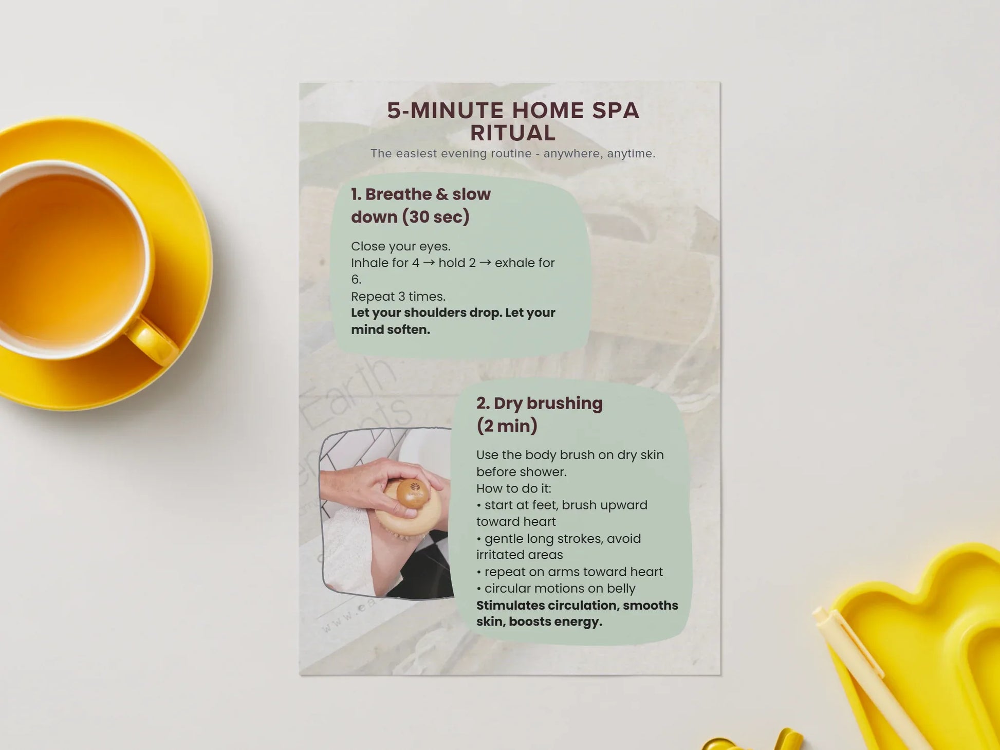 5-Minute Home Spa Ritual Guide - Mindres