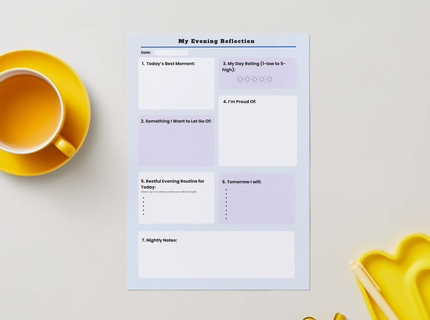 Evening Self-Care Routine Kit - Mindres