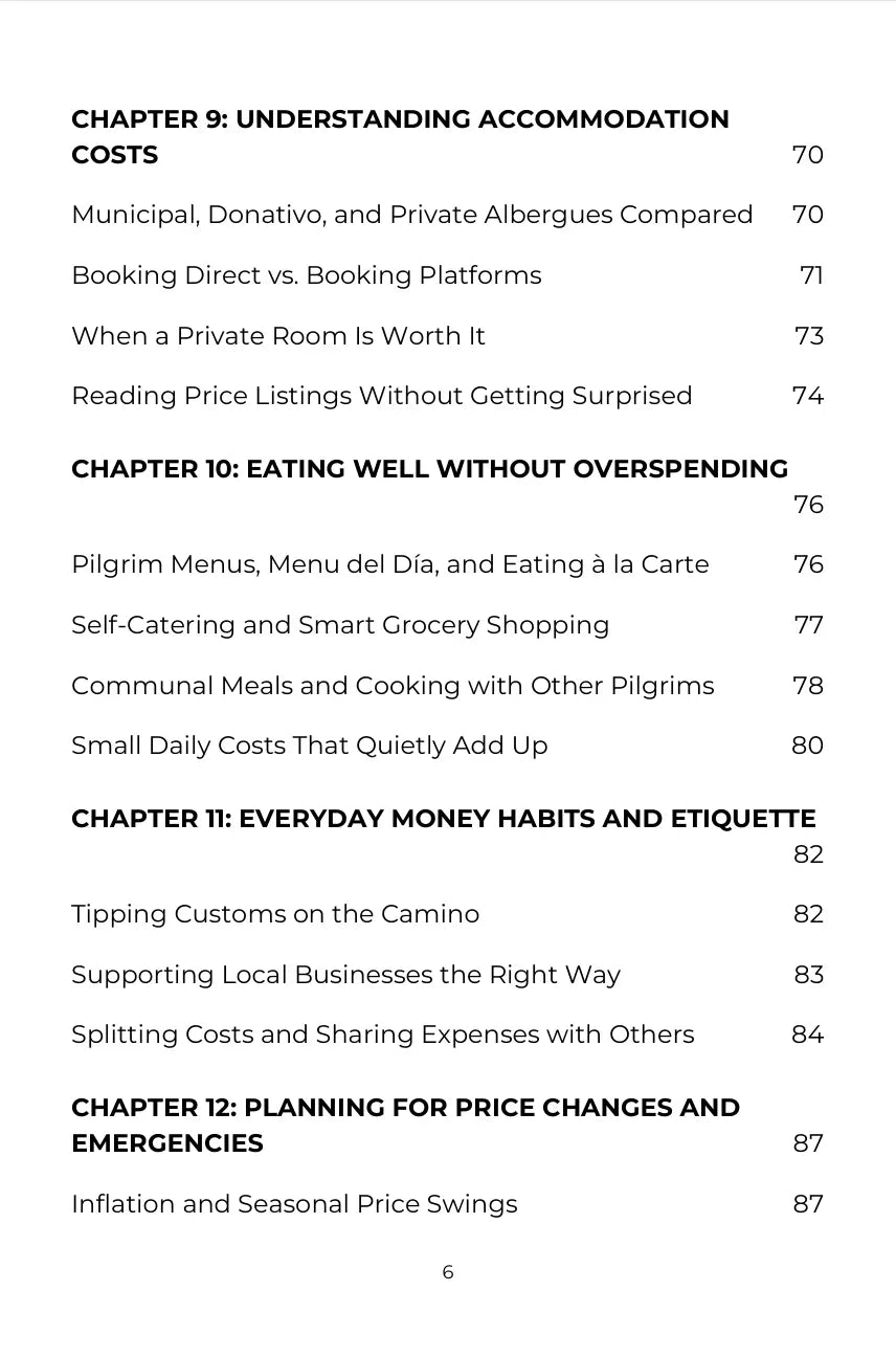 The Ultra-Light Camino: Packing under 7kg & Budget Management | EPUB Format