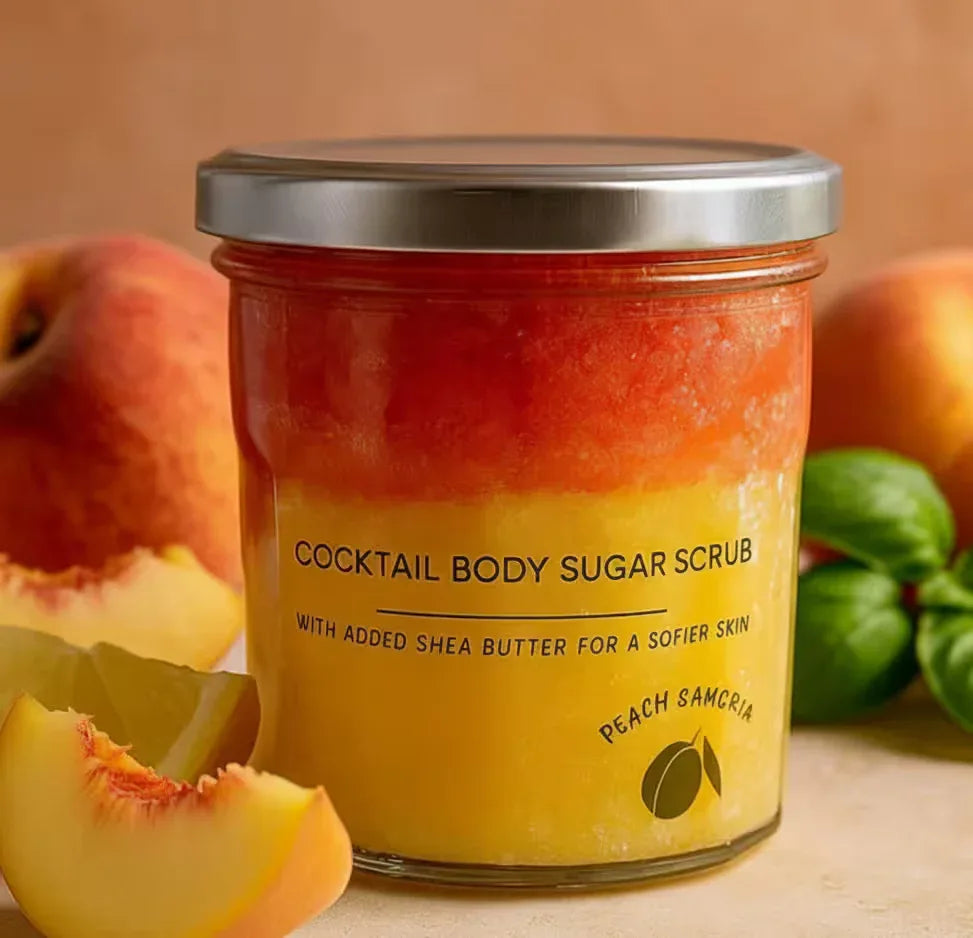 Fragranced Sugar Body Scrub | Peach Sangria - Mindres