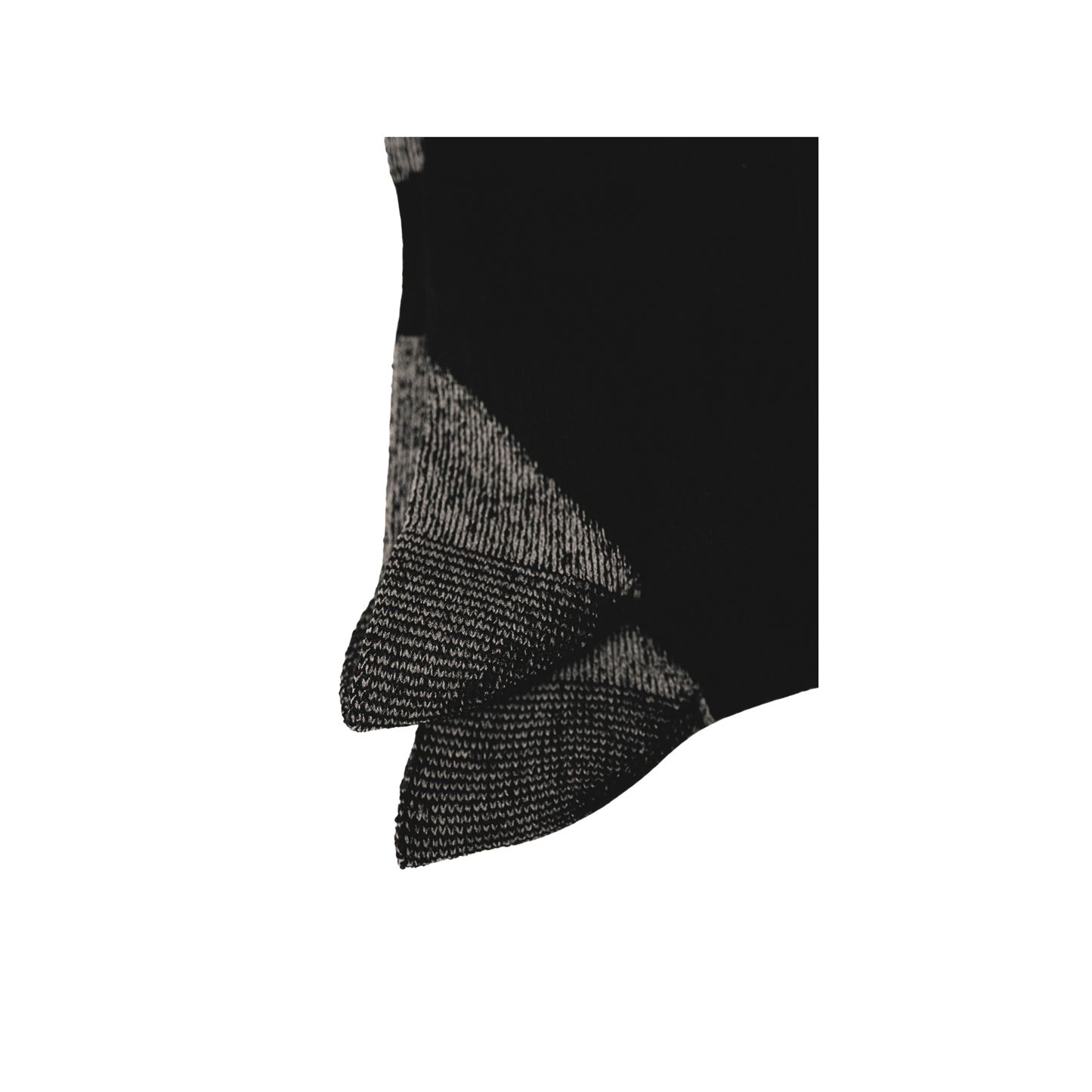Black Merino Wool Hiking Socks
