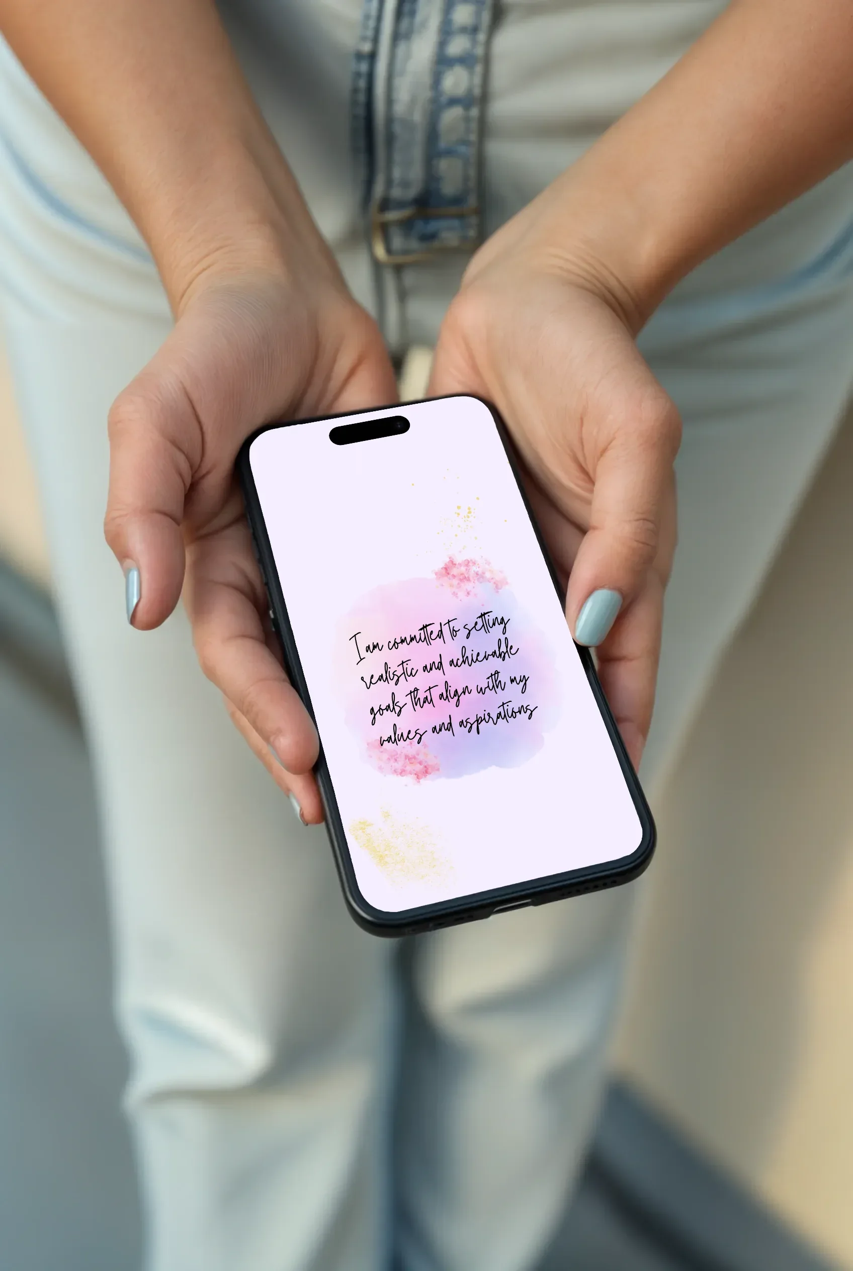 30 Affirmation Phone Wallpapers | Digital Grounding & Calming Ritual - Mindres