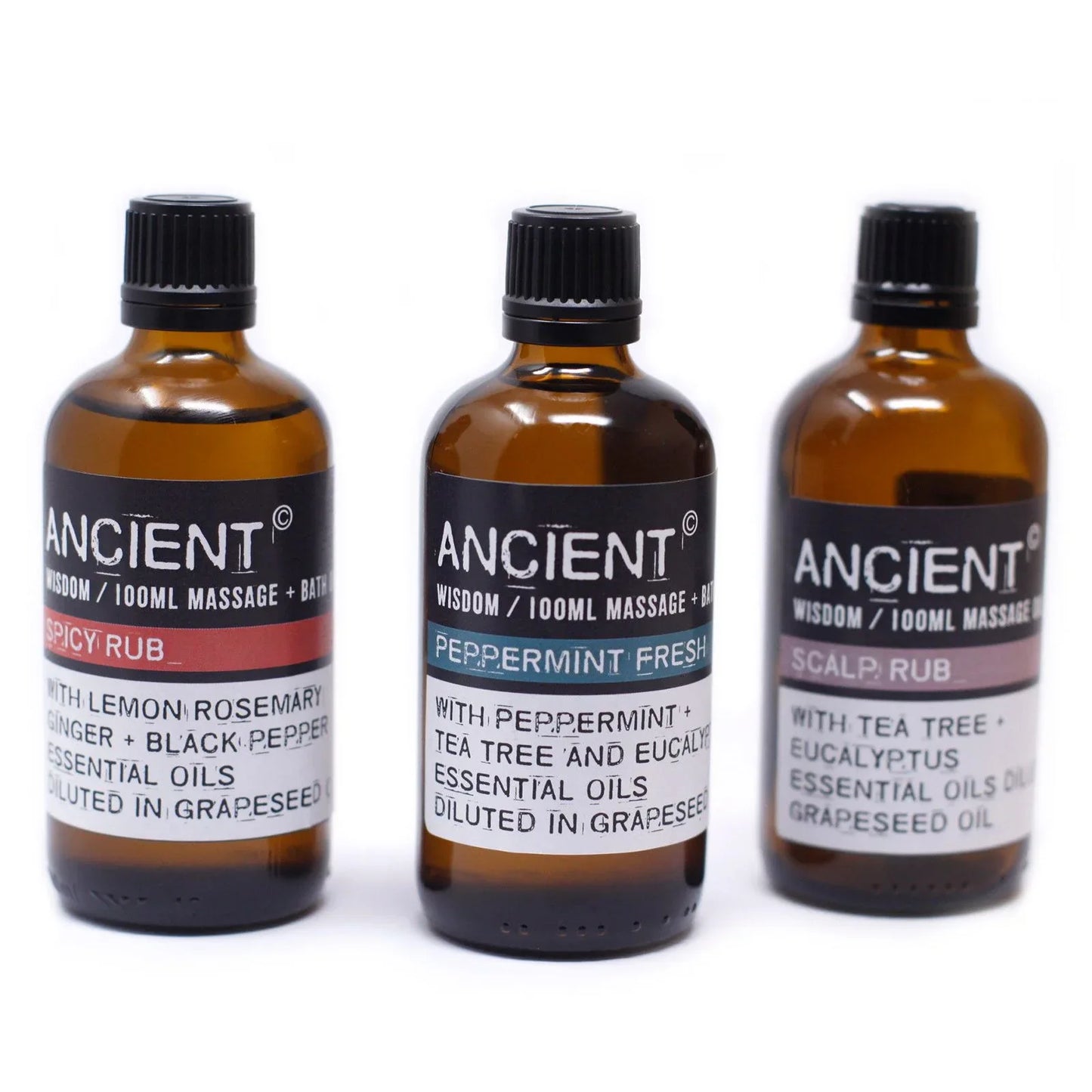 Relaxing Massage Oil | Lavender, Peppermint & Chamomile - Mindres
