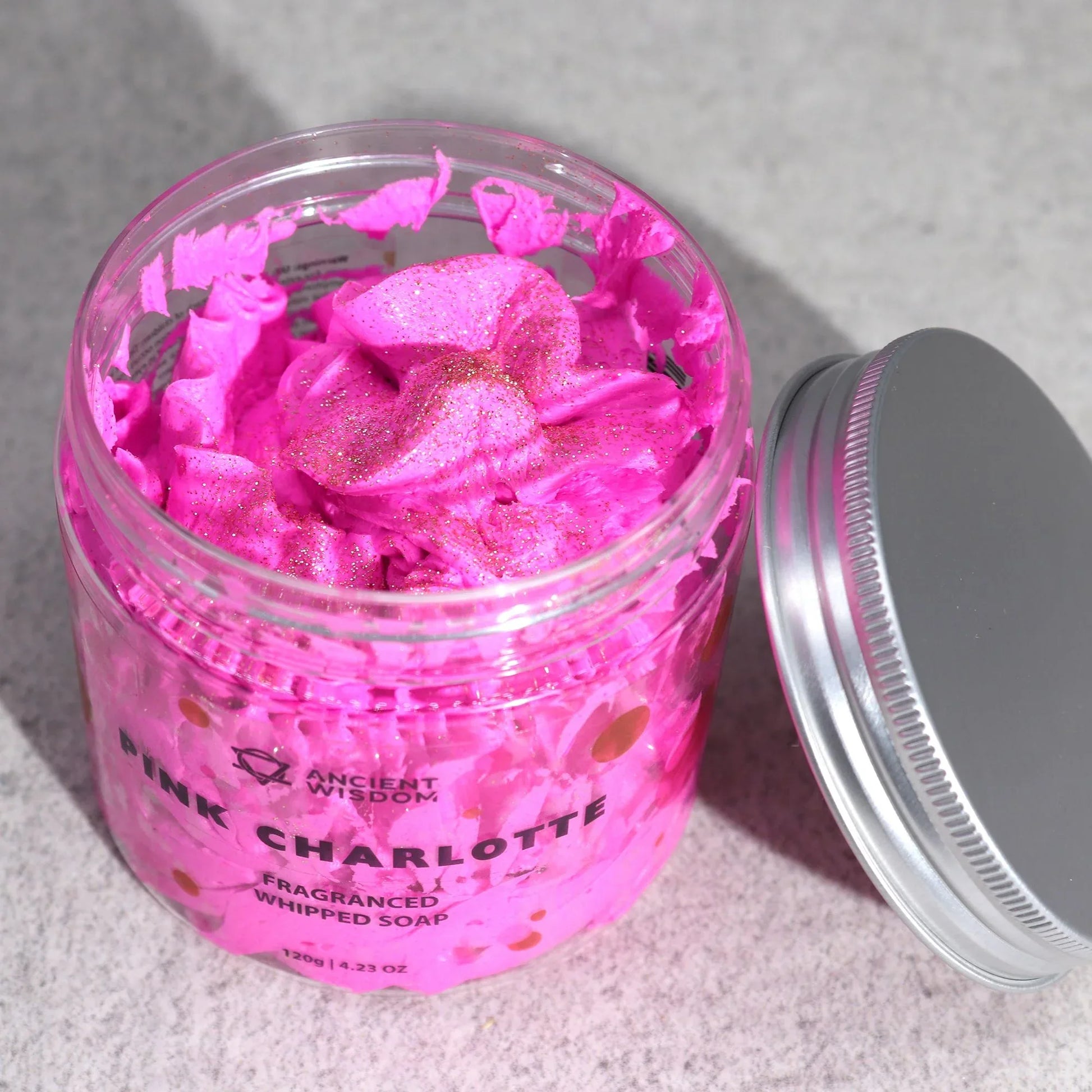 Pink Charlotte Whipped Cream Soap | Raspberry Slush - Mindres