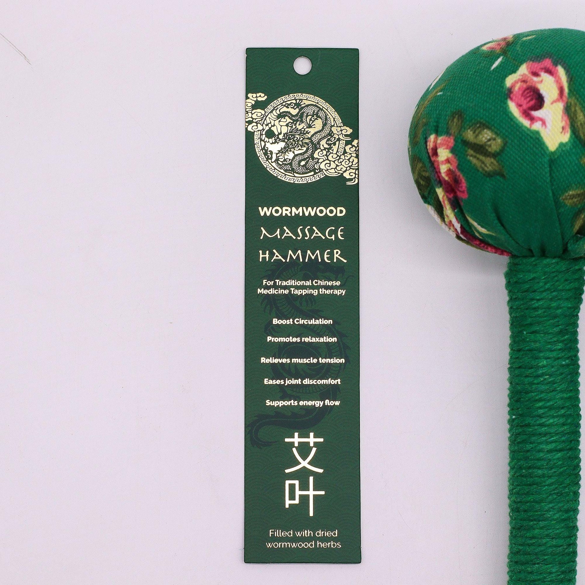 Wormwood Massage Hammer | Green - Mindres