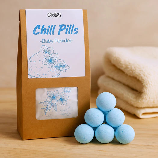 Bath Bombs Gift Pack 350g | Baby Powder