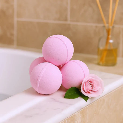 Bath Bomb with Essential Oil | Frankincense & Rose