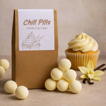 Bath Bombs Gift Pack 350g | Vanilla Cup Cake