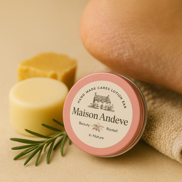 Deep Moisturizing Lotion Bar for Cracked Heels | Lavender & Peppermint