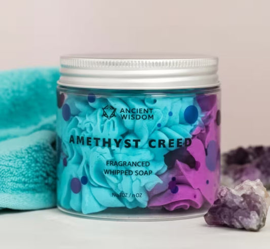 Amethyst Creed Whipped Cream Soap 120g