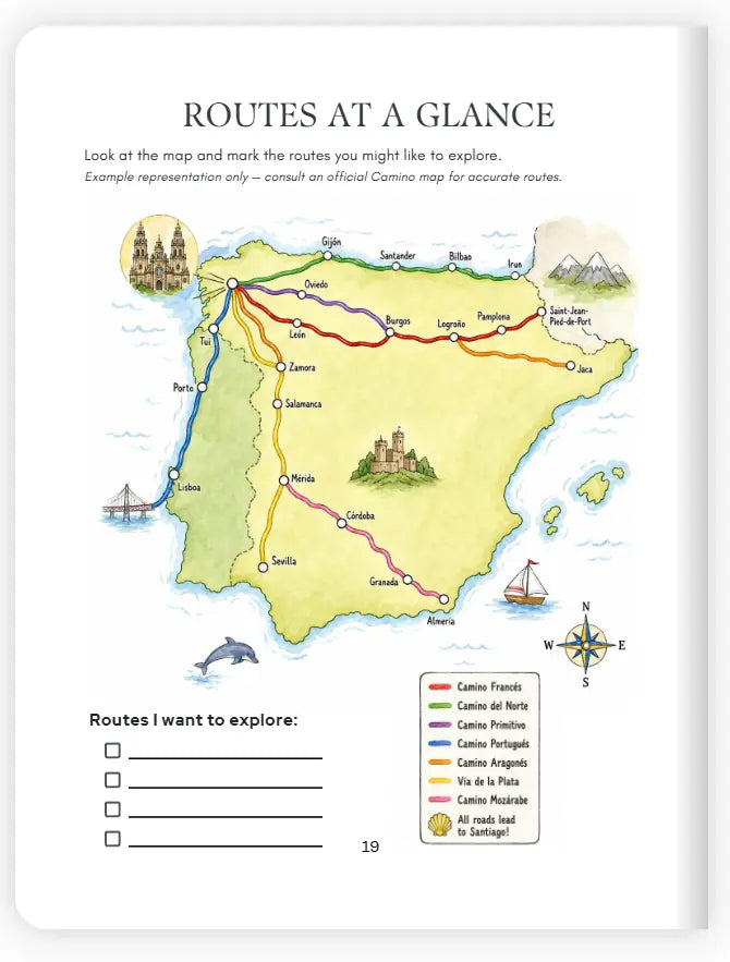 The Camino Preparation Workbook